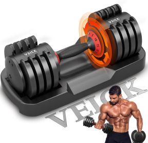 25LB 5 in 1 Single Adjustable Dumbbell Free Dumbbell Weight Adjust with Anti-Slip Metal Handle, Ideal for Full-Body Home Gym Workouts 25LB 5 in 1 Single Adjustable Dumbbell Free Dumbbell Weight Adjust with Anti-Slip Metal Handle, Ideal for Full-Body Home Gym Workouts